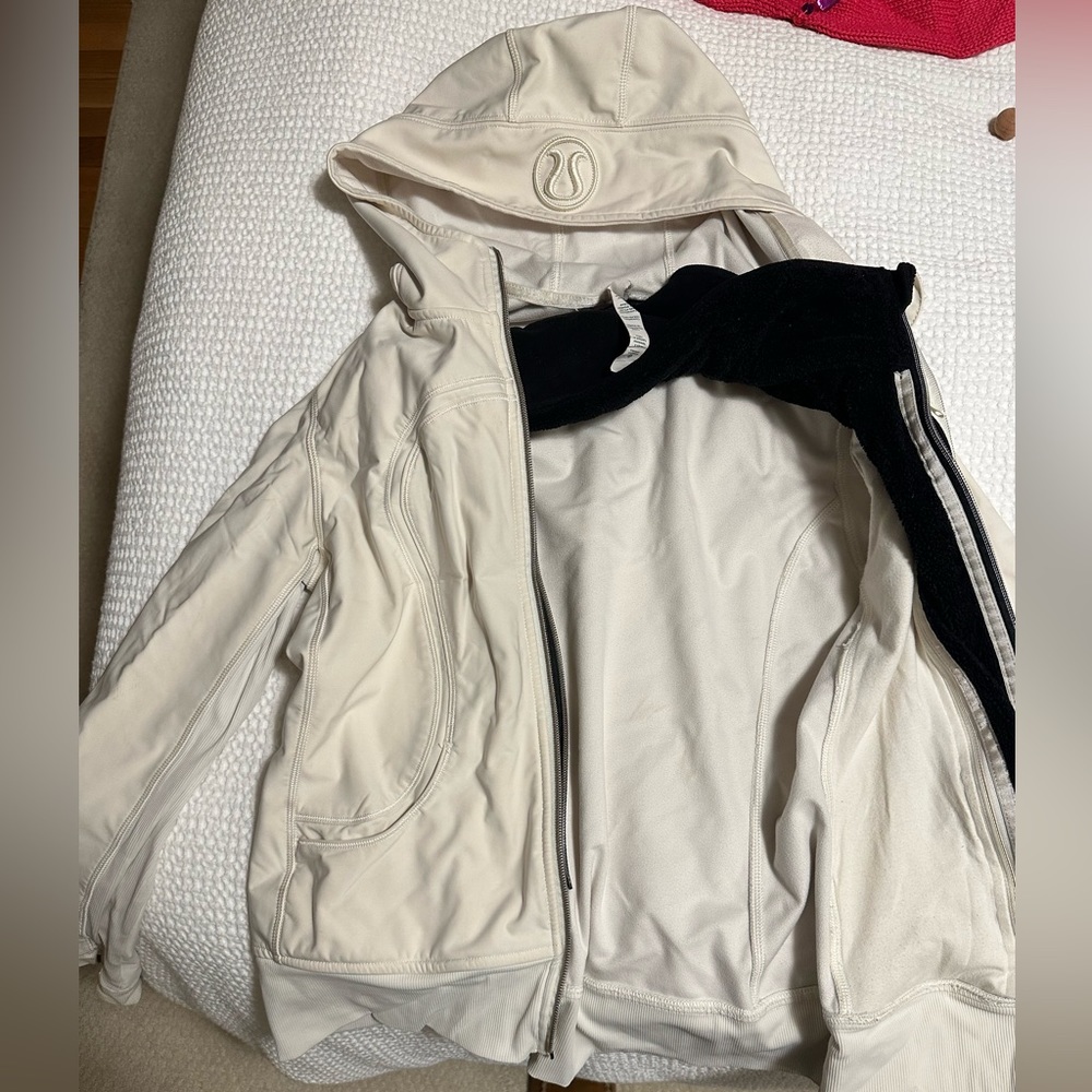 Lululemon jacket with zip out fleece vest liner